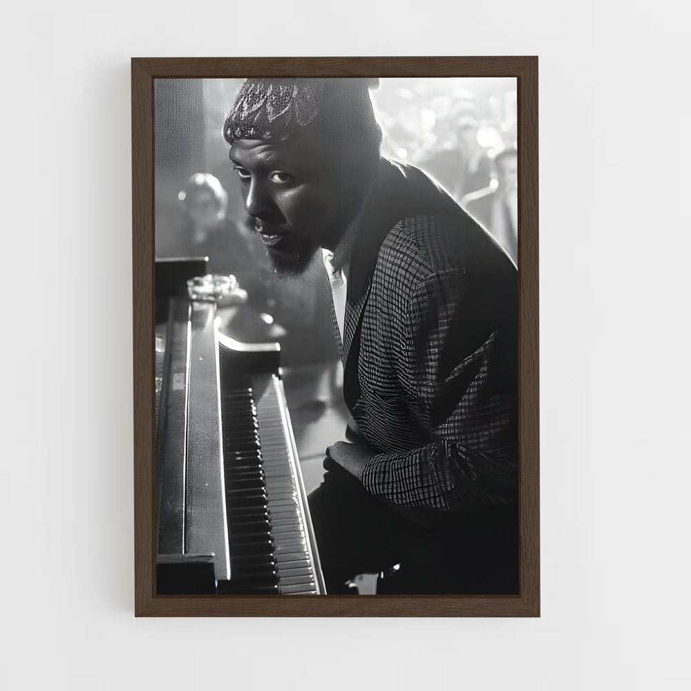 ap-thelonious monk-3 cadre Bois foncé