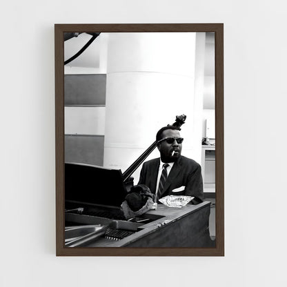ap-thelonious monk-5 cadre Bois foncé