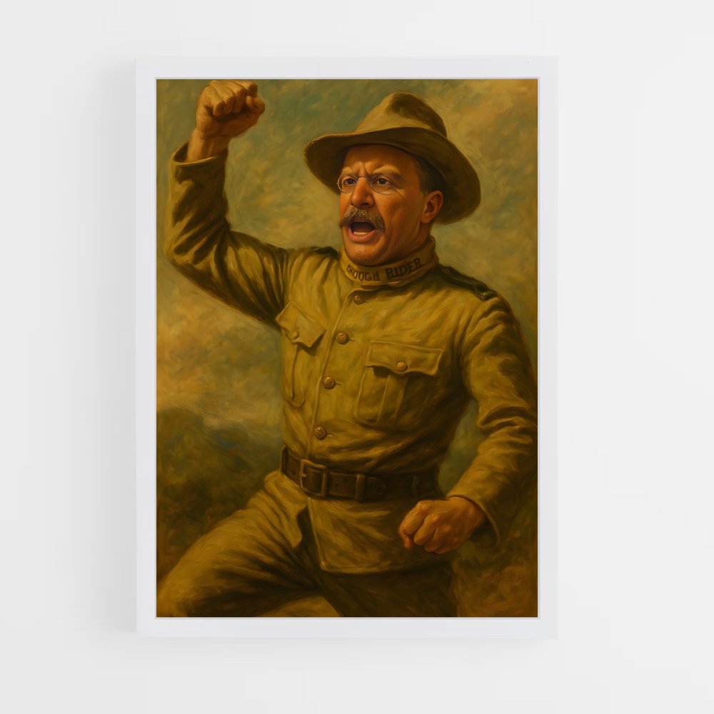 ap-theodore roosevelt-6 cadre Blanc