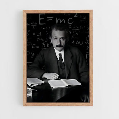 ap-theory of relativity-1 cadre Bois clair