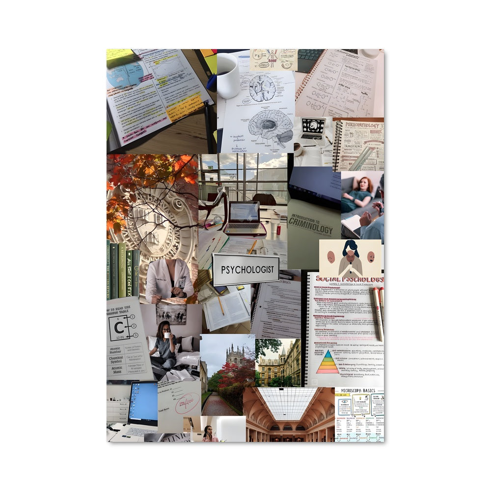 Poster Mosaïque Émotionnelle
