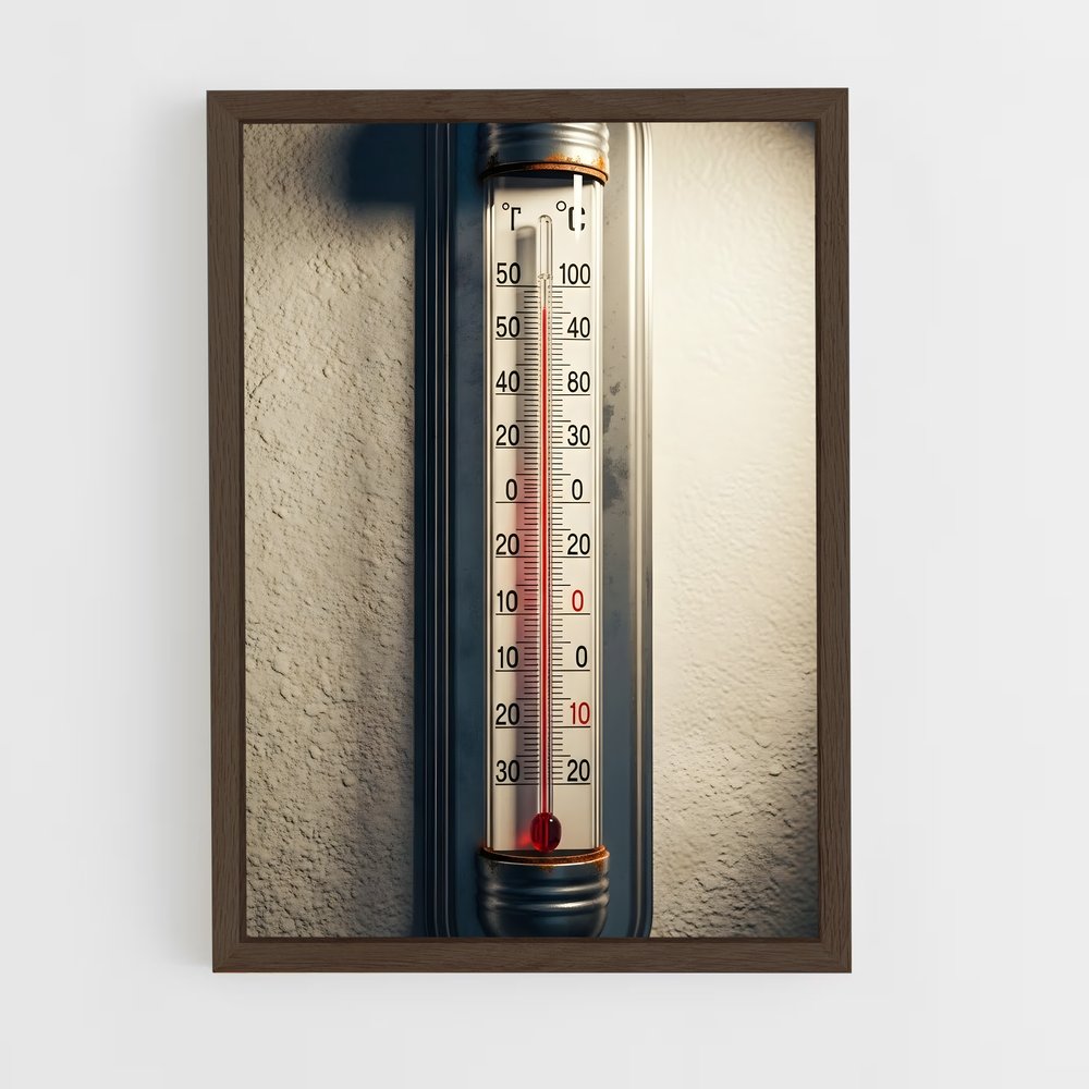 ap-thermometer-1 cadre Bois foncé