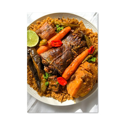 Poster Saveurs de Thieboudienne