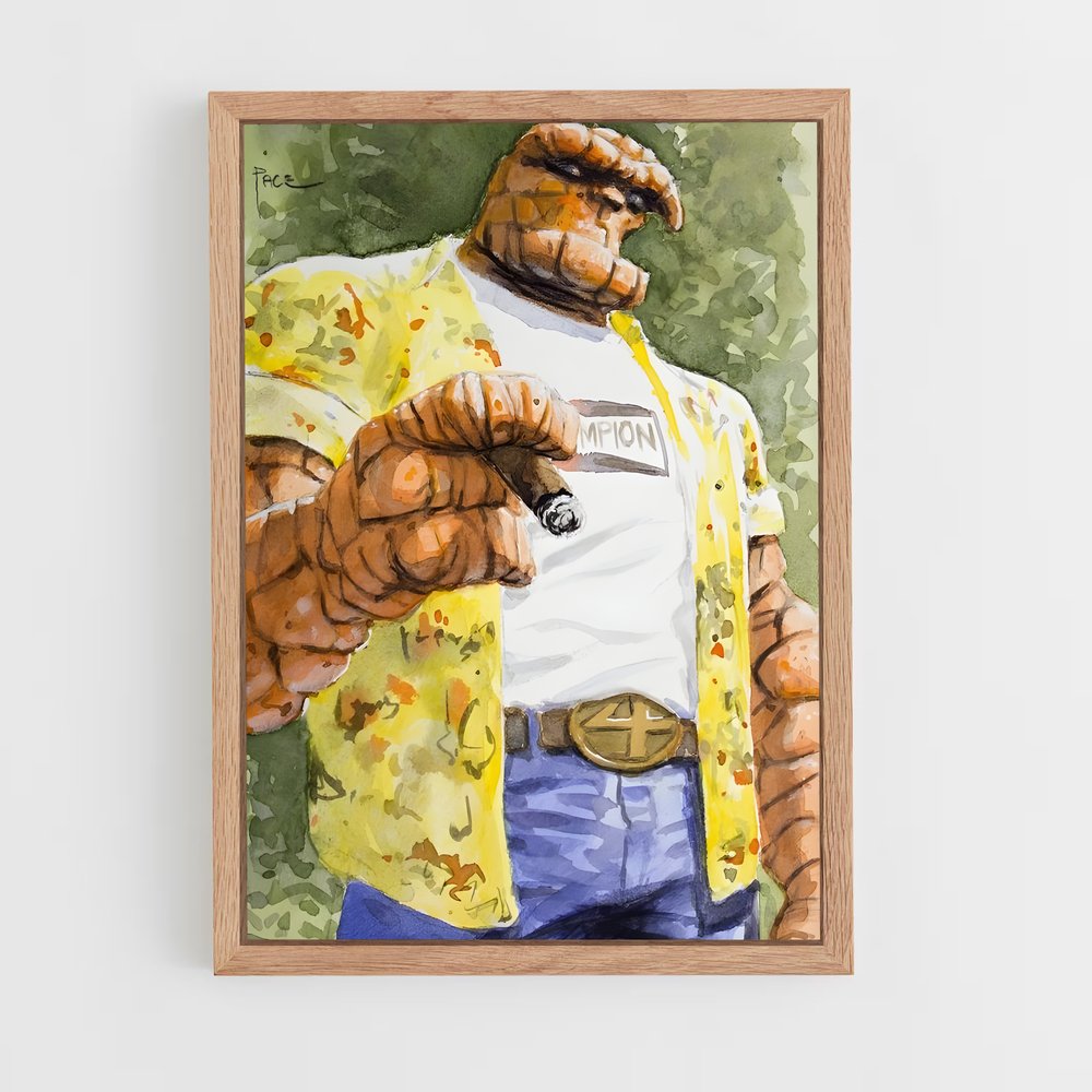 ap-thing ben grimm-2 cadre Bois clair