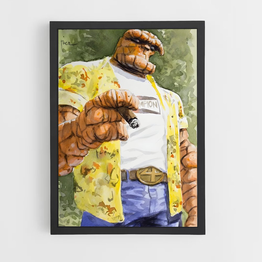 ap-thing ben grimm-2 cadre Noir