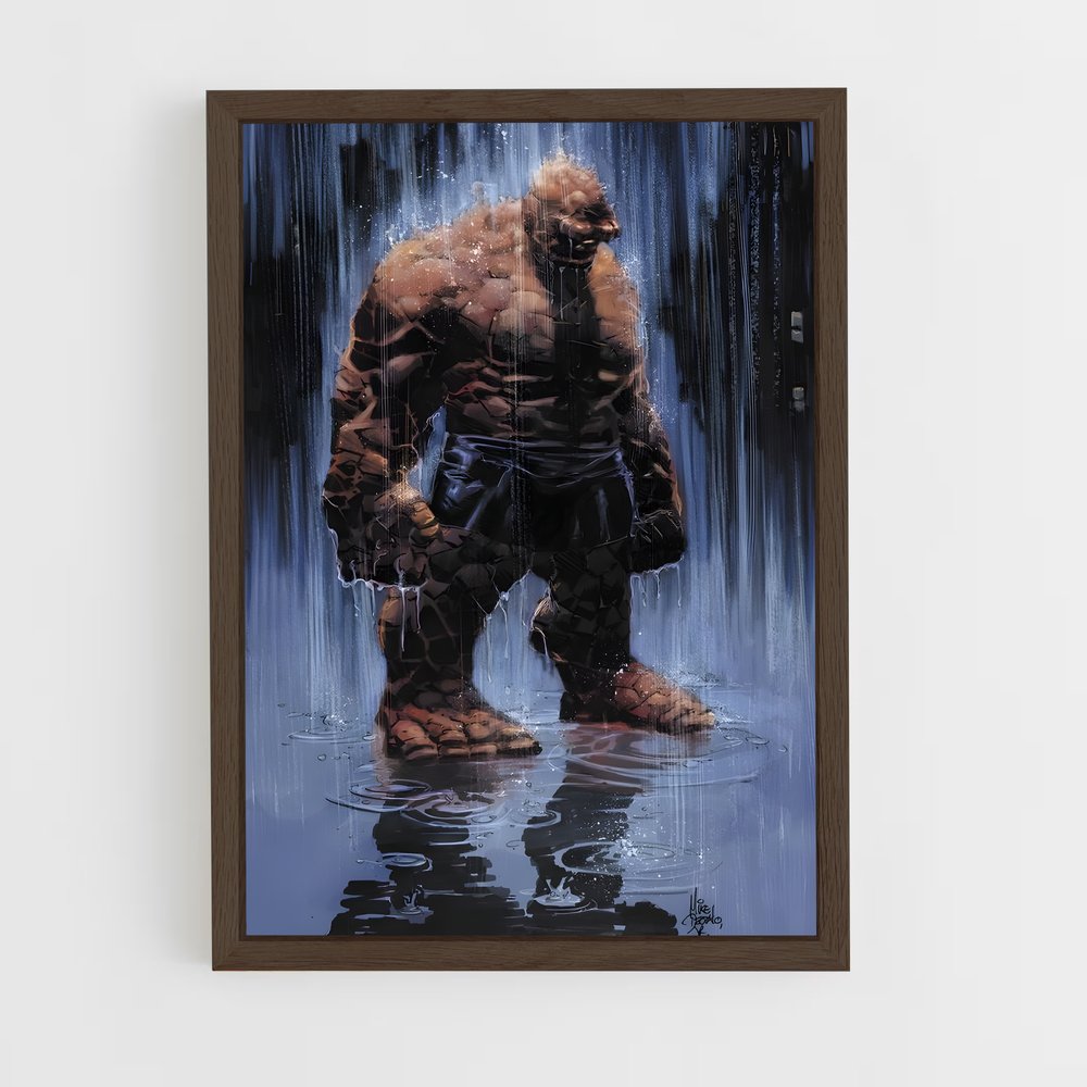 ap-thing ben grimm-3 cadre Bois foncé