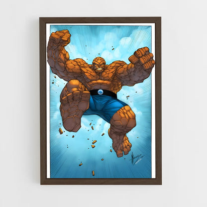 ap-thing ben grimm-4 cadre Bois foncé