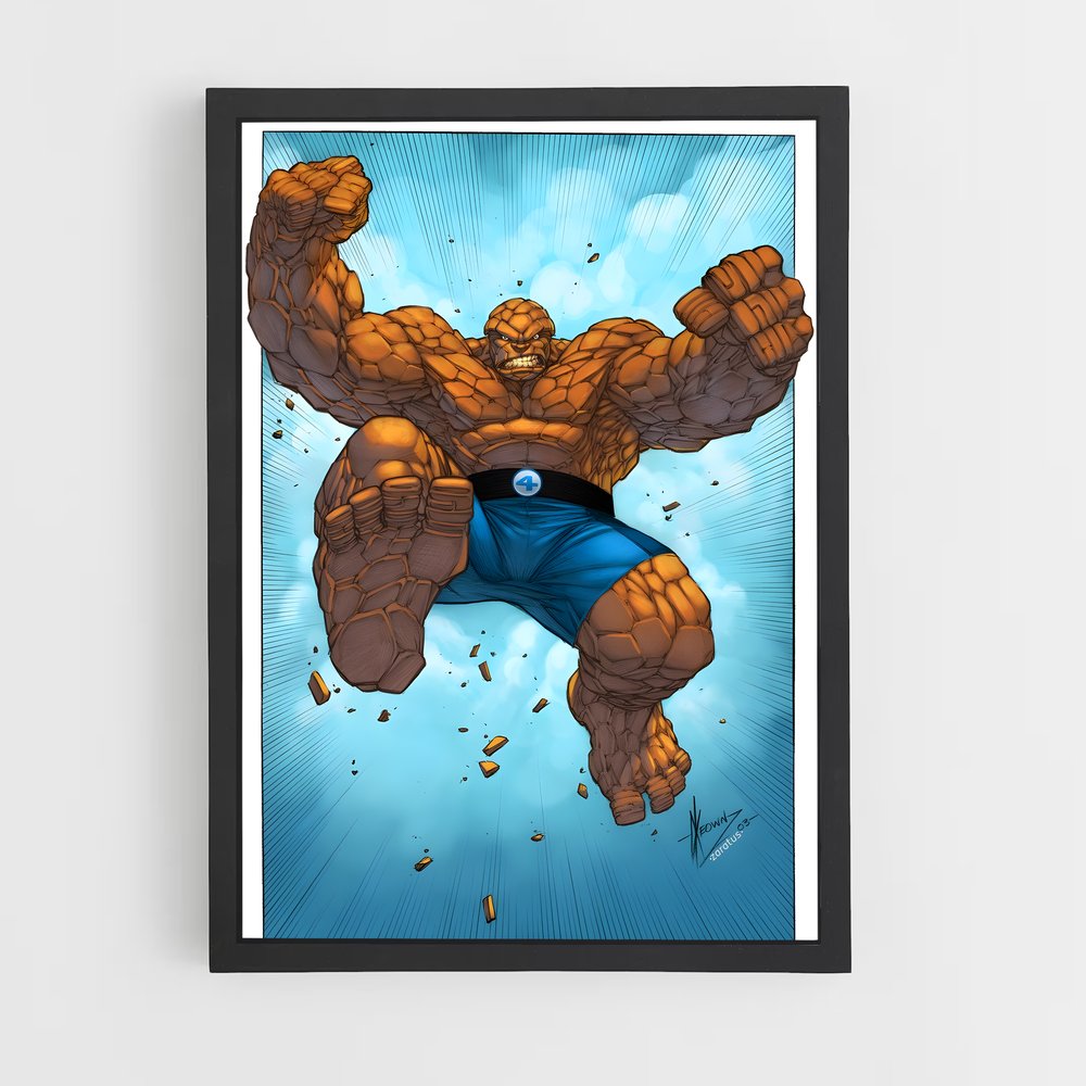 ap-thing ben grimm-4 cadre Noir