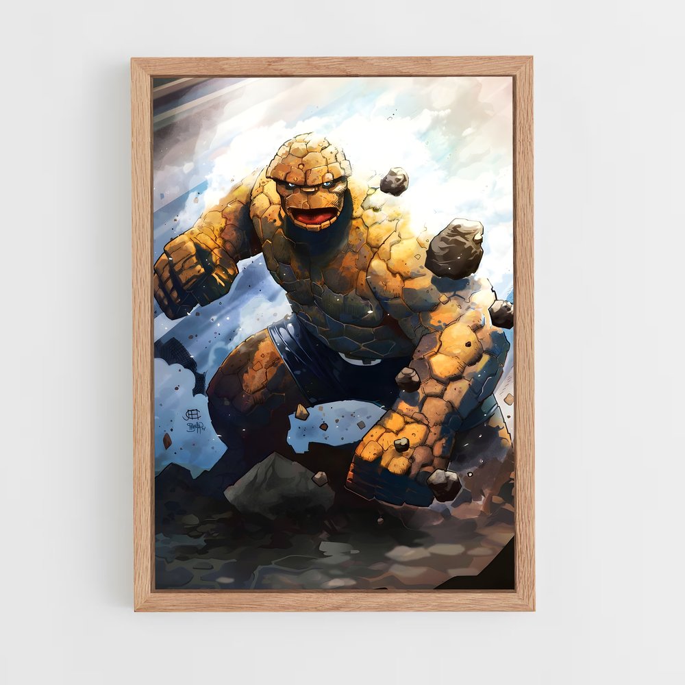 ap-thing ben grimm-5 cadre Bois clair