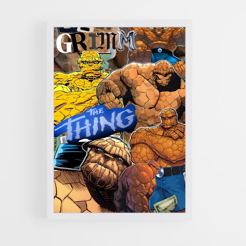 ap-thing ben grimm-6 cadre Blanc