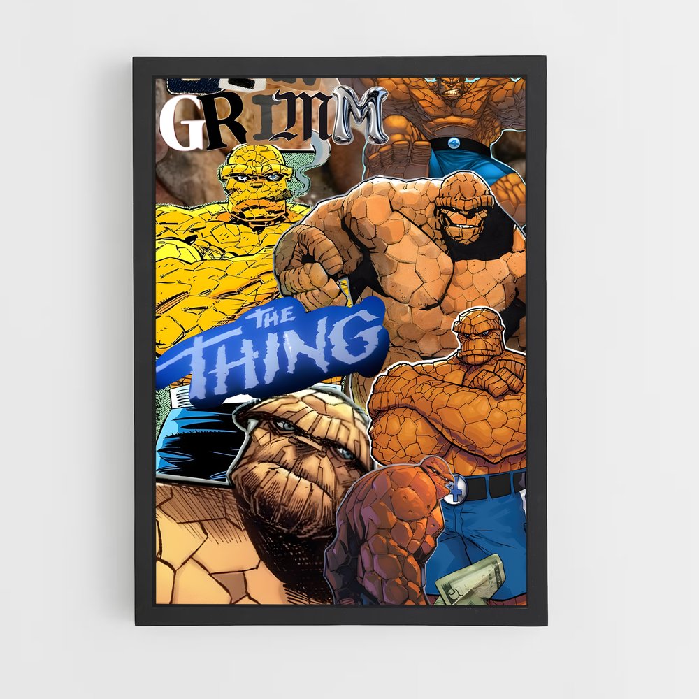 ap-thing ben grimm-6 cadre Noir