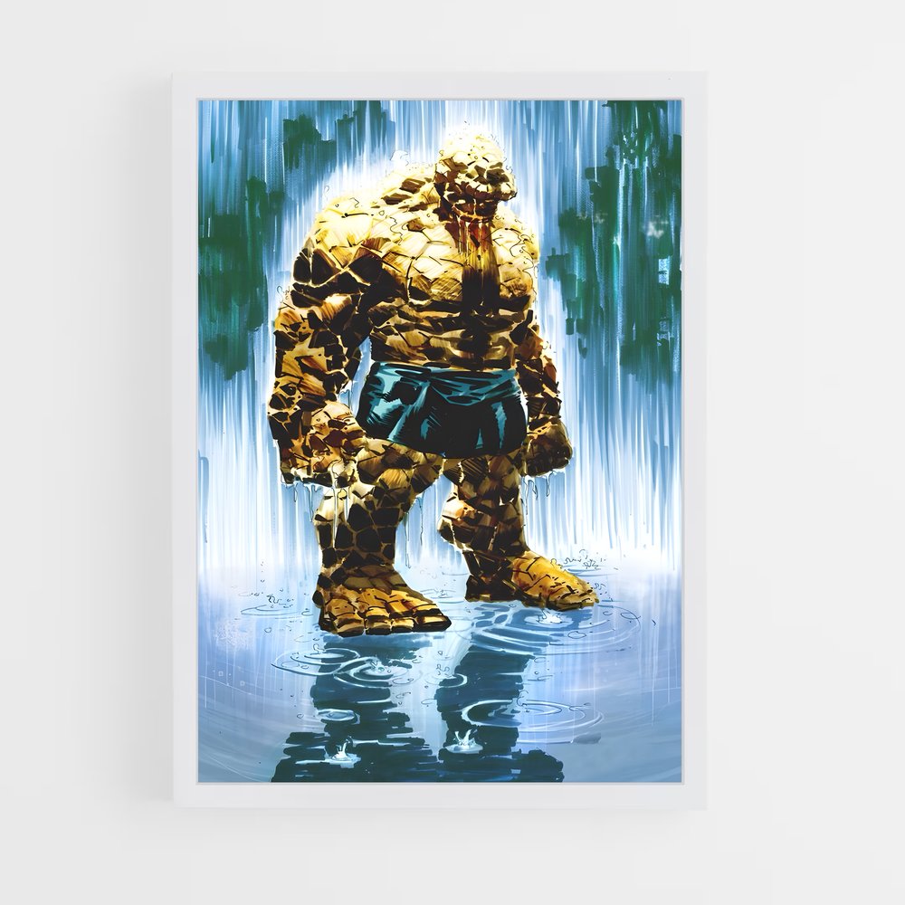 ap-thing ben grimm-8 cadre Blanc