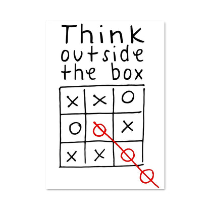 Poster Think Outside the Box