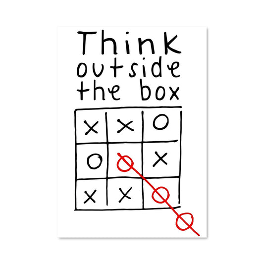 Poster Think Outside the Box
