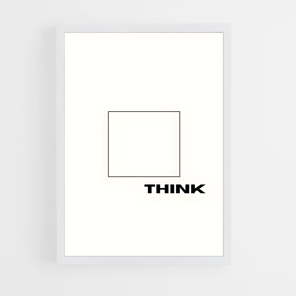 ap-think different-6 cadre Blanc