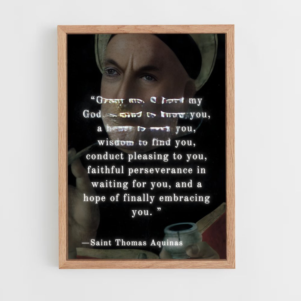ap-thomas aquinas-3 cadre Bois clair