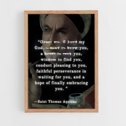 ap-thomas aquinas-3 cadre Bois clair