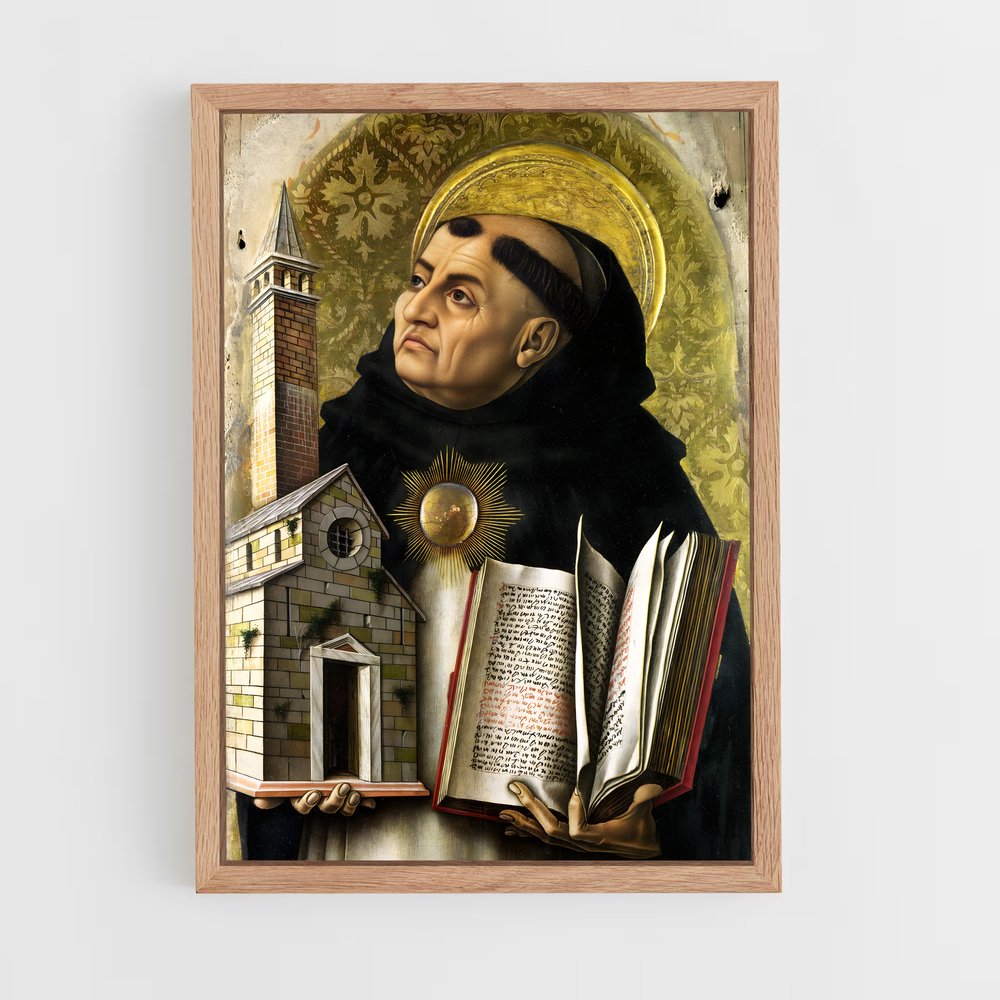 ap-thomas aquinas-7 cadre Bois clair