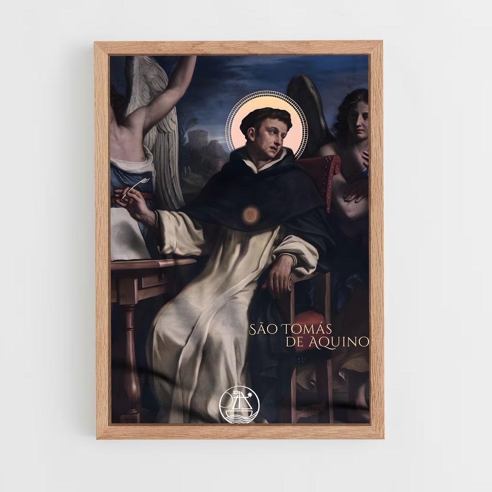 ap-thomas aquinas-9 cadre Bois clair