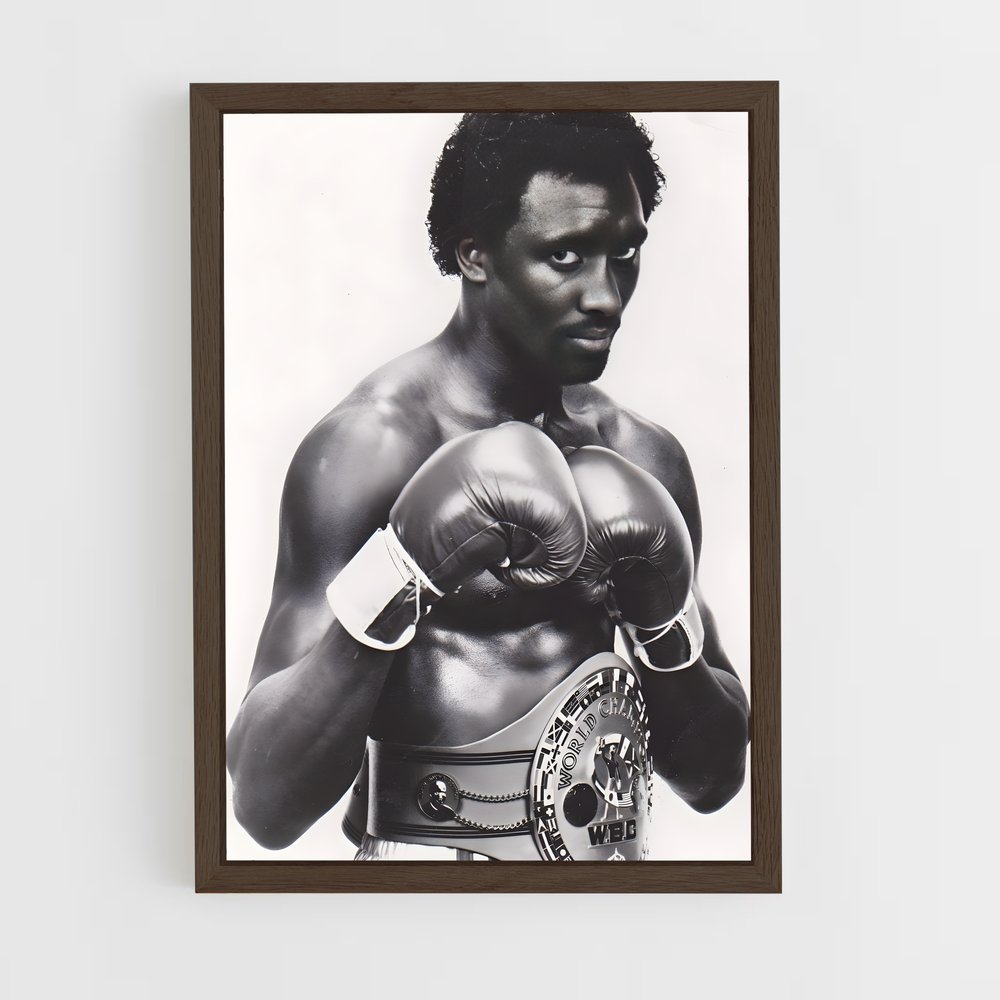 ap-thomas hearns-1 cadre Bois foncé