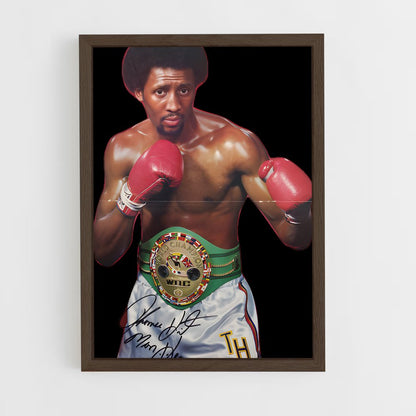 ap-thomas hearns-4 cadre Bois foncé