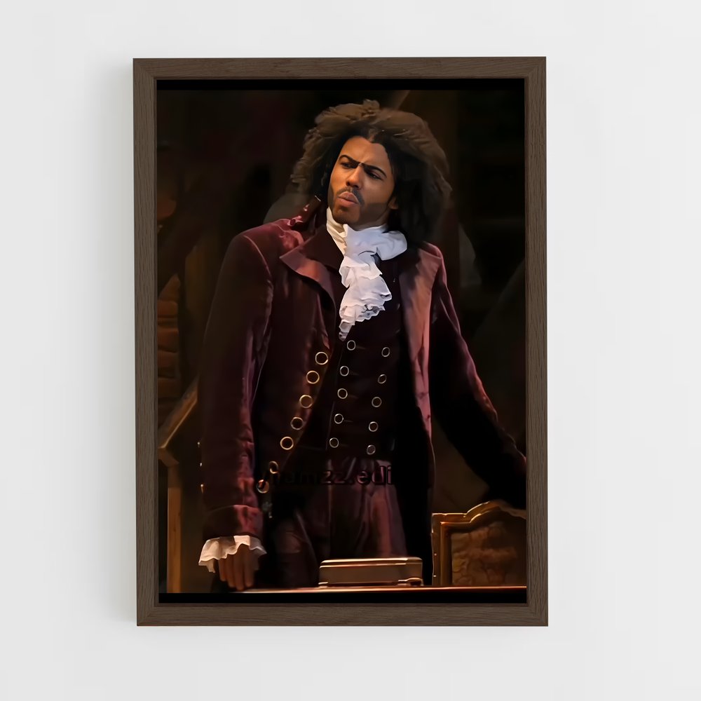 ap-thomas jefferson-3 cadre Bois foncé