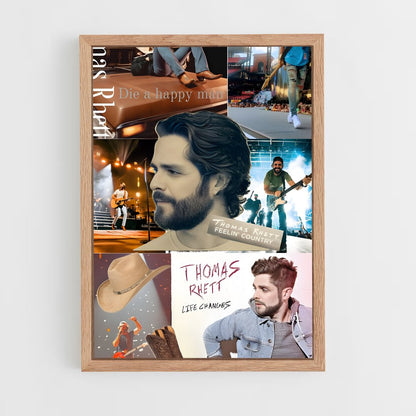 ap-thomas rhett-2 cadre Bois clair