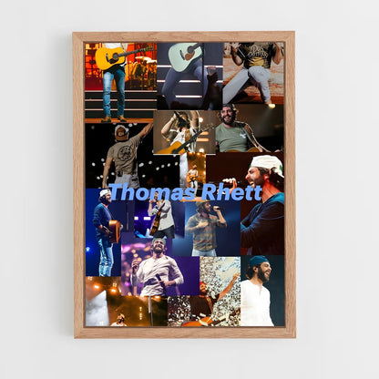 ap-thomas rhett-4 cadre Bois clair