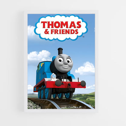 ap-thomas the tank engine-3 cadre Blanc