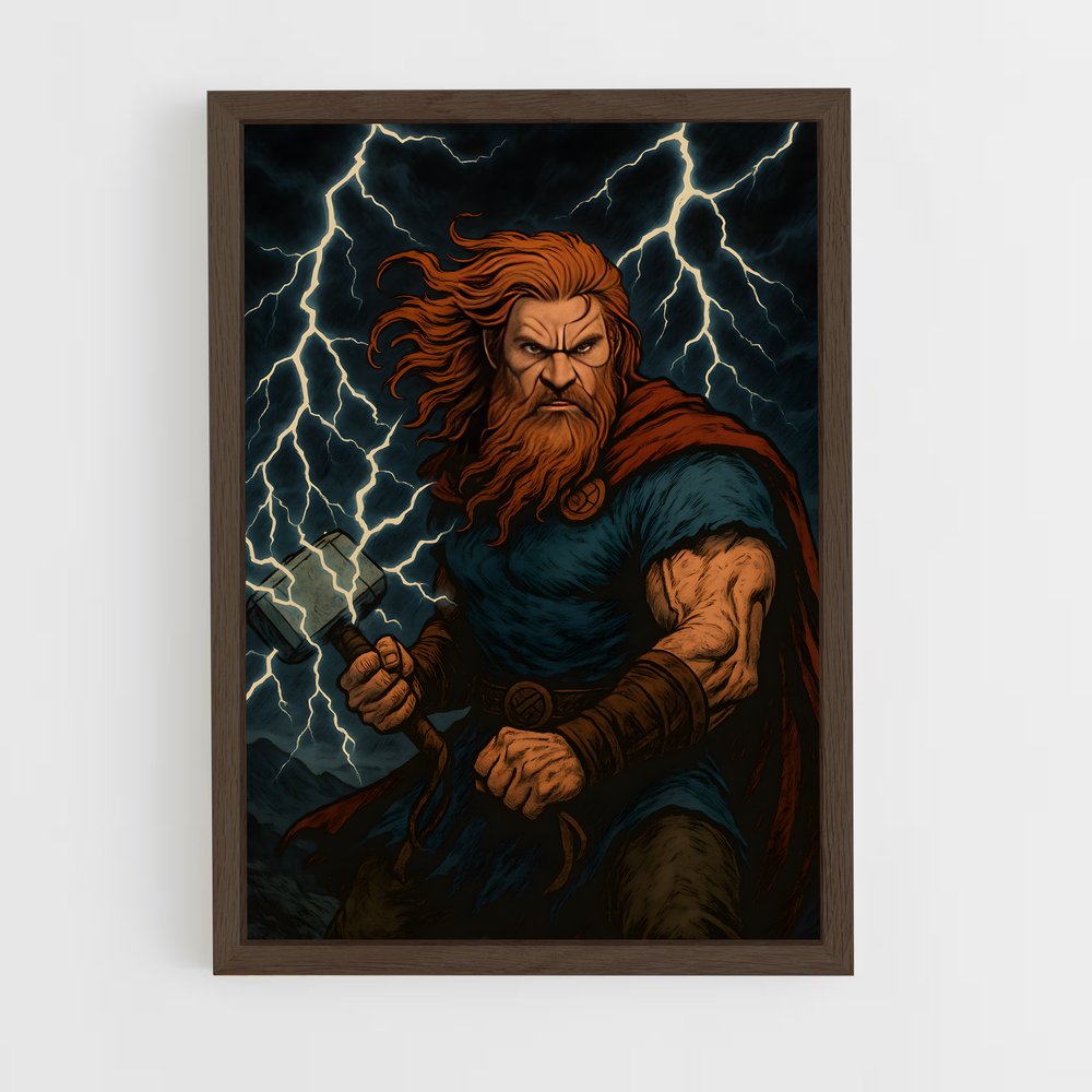ap-thor-10 cadre Bois foncé