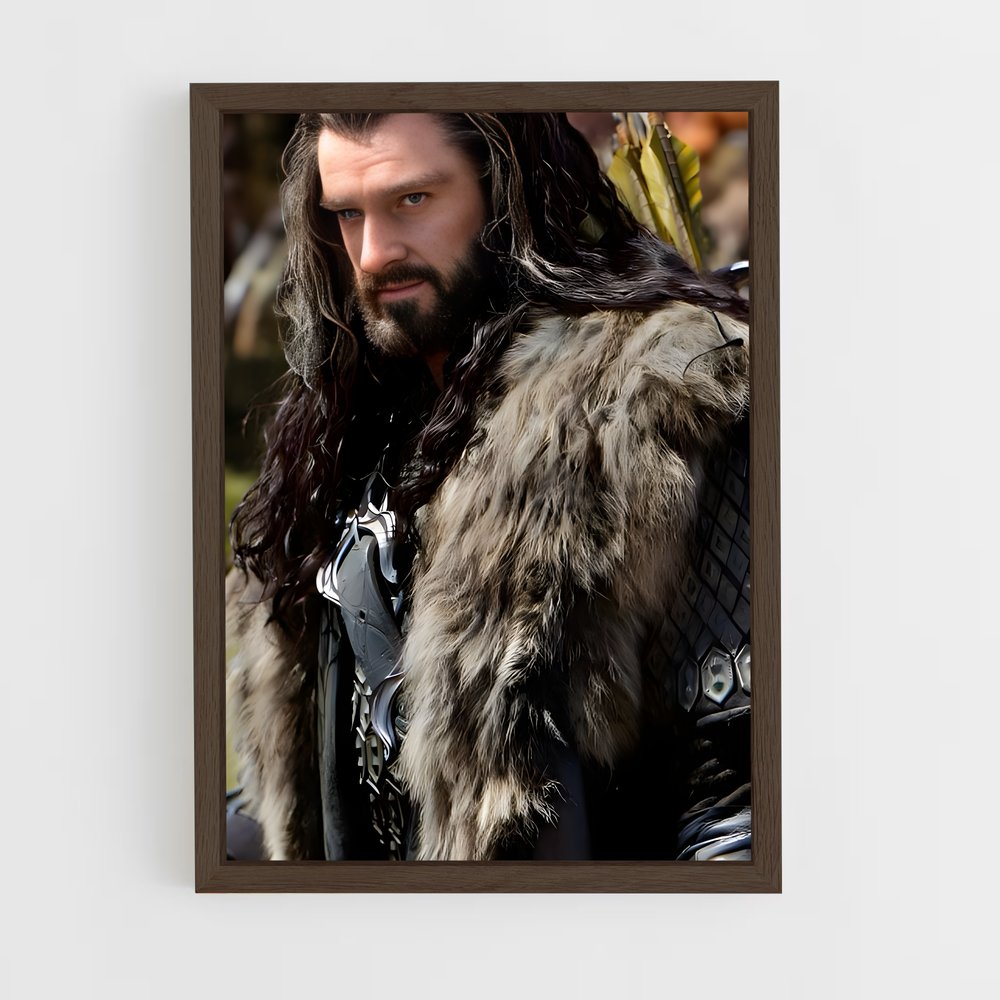 ap-thorin oakenshield-5 cadre Bois foncé