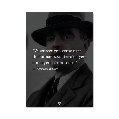 Poster Thornton wilder 13515