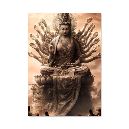 Poster Bouddha aux Mille Bras