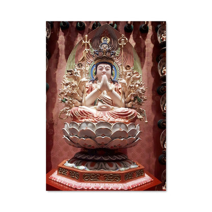 Poster Thousand arm buddha 16093