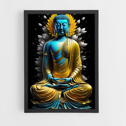 ap-thousand arm buddha-10 cadre Noir