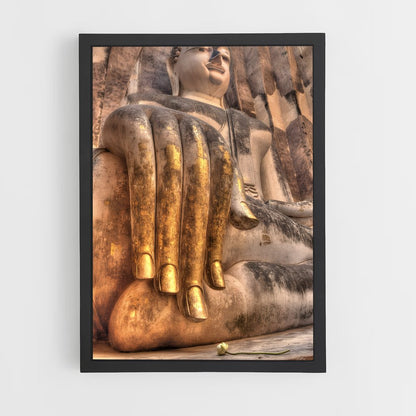ap-thousand arm buddha-8 cadre Noir