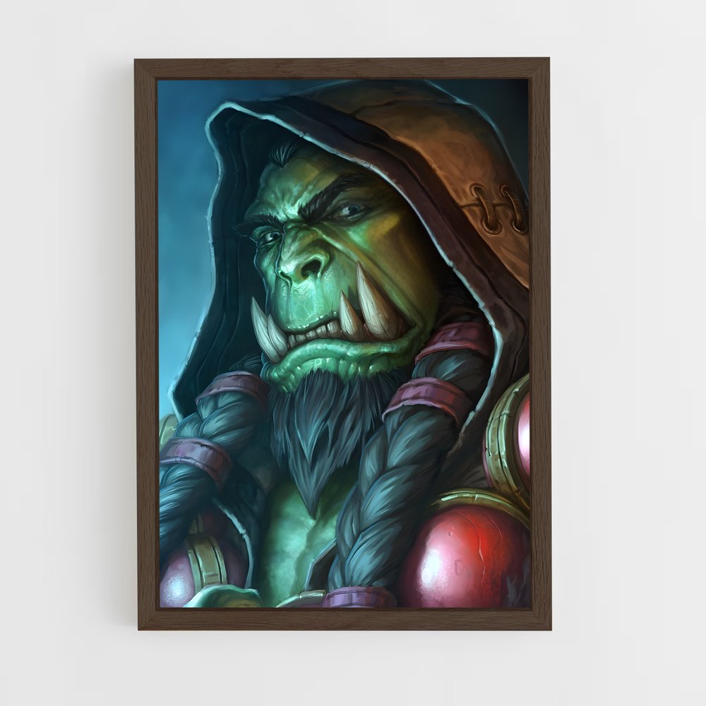 ap-thrall-6 cadre Bois foncé