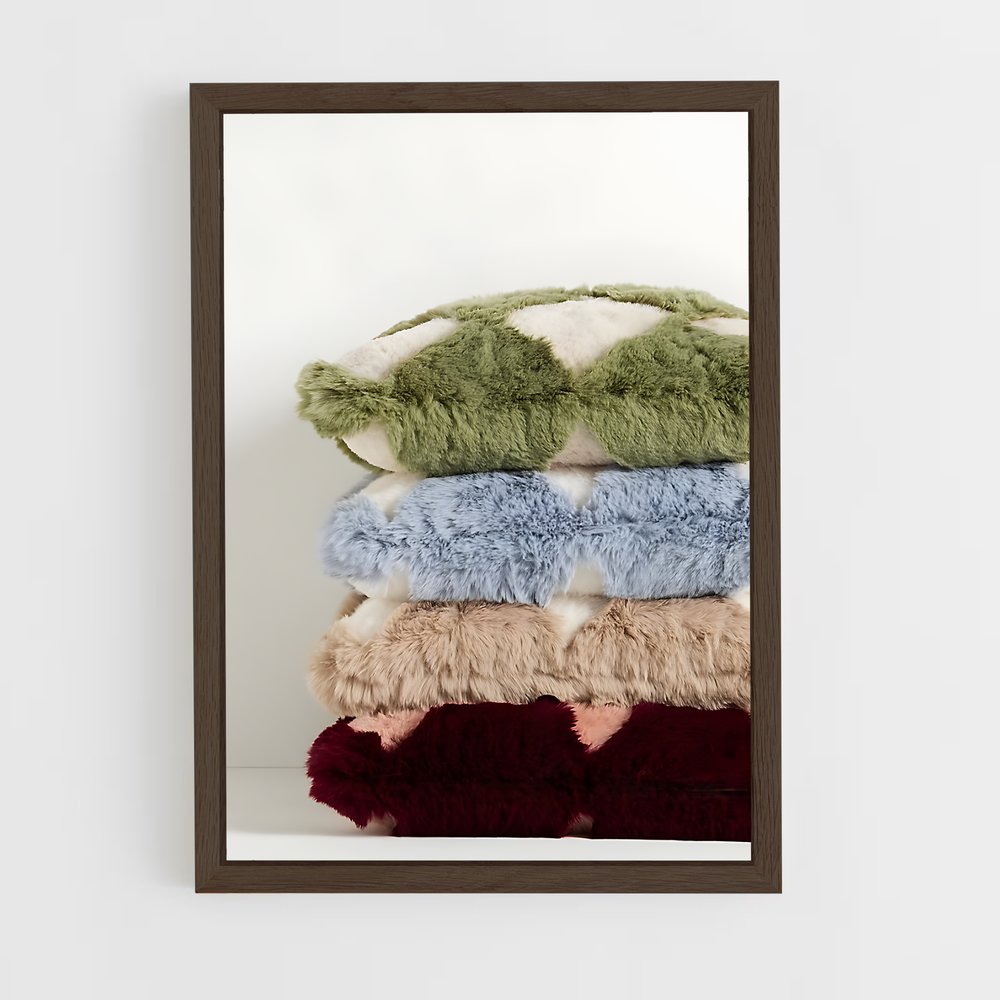 ap-throw pillow-1 cadre Bois foncé