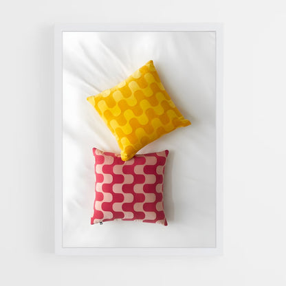 ap-throw pillow-2 cadre Blanc