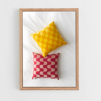 ap-throw pillow-2 cadre Bois clair