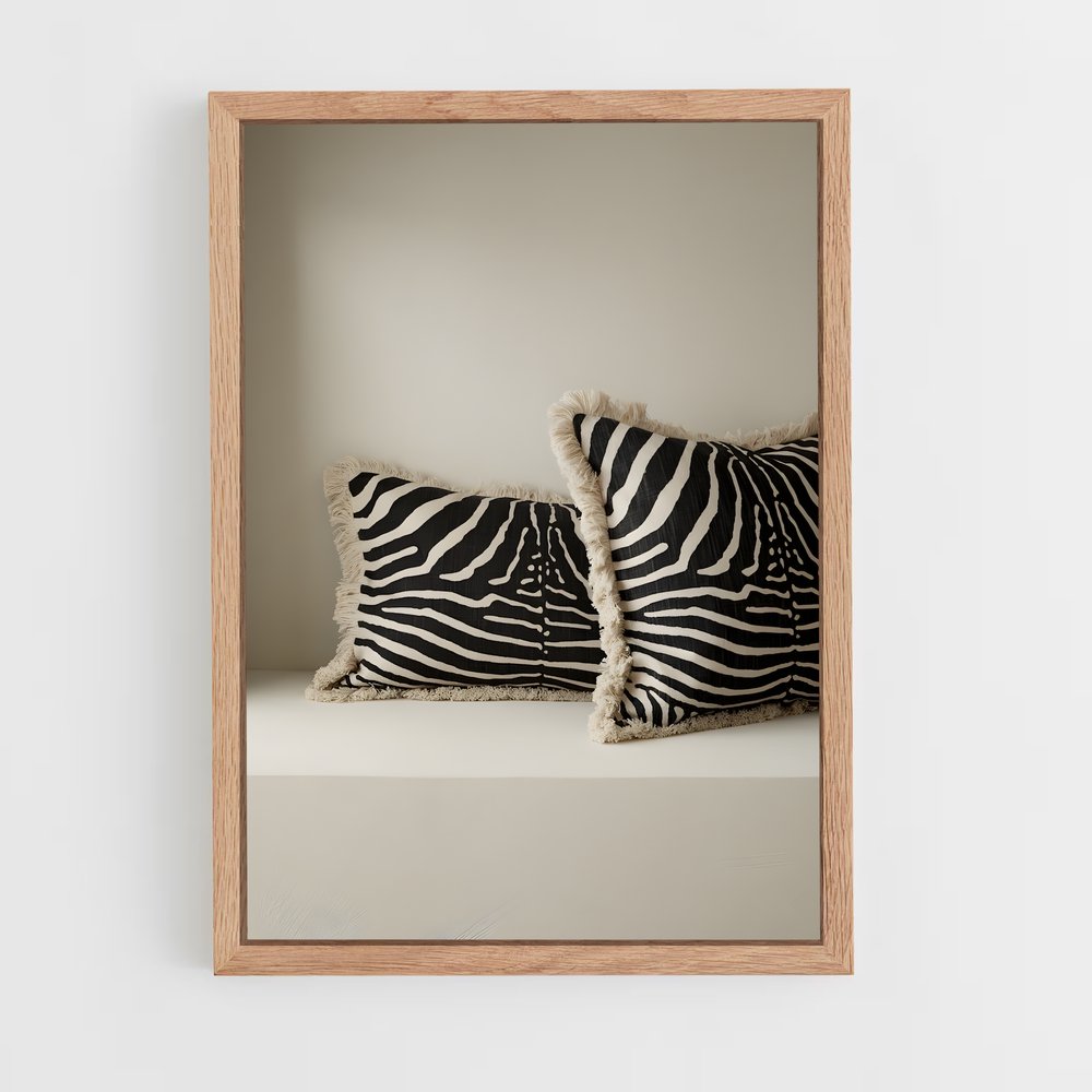 ap-throw pillow-3 cadre Bois clair
