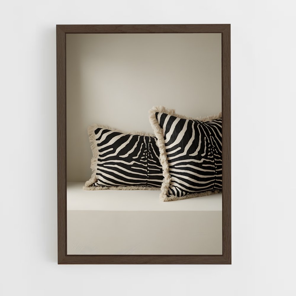 ap-throw pillow-3 cadre Bois foncé