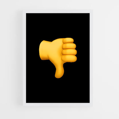 ap-thumbs down-1 cadre Blanc