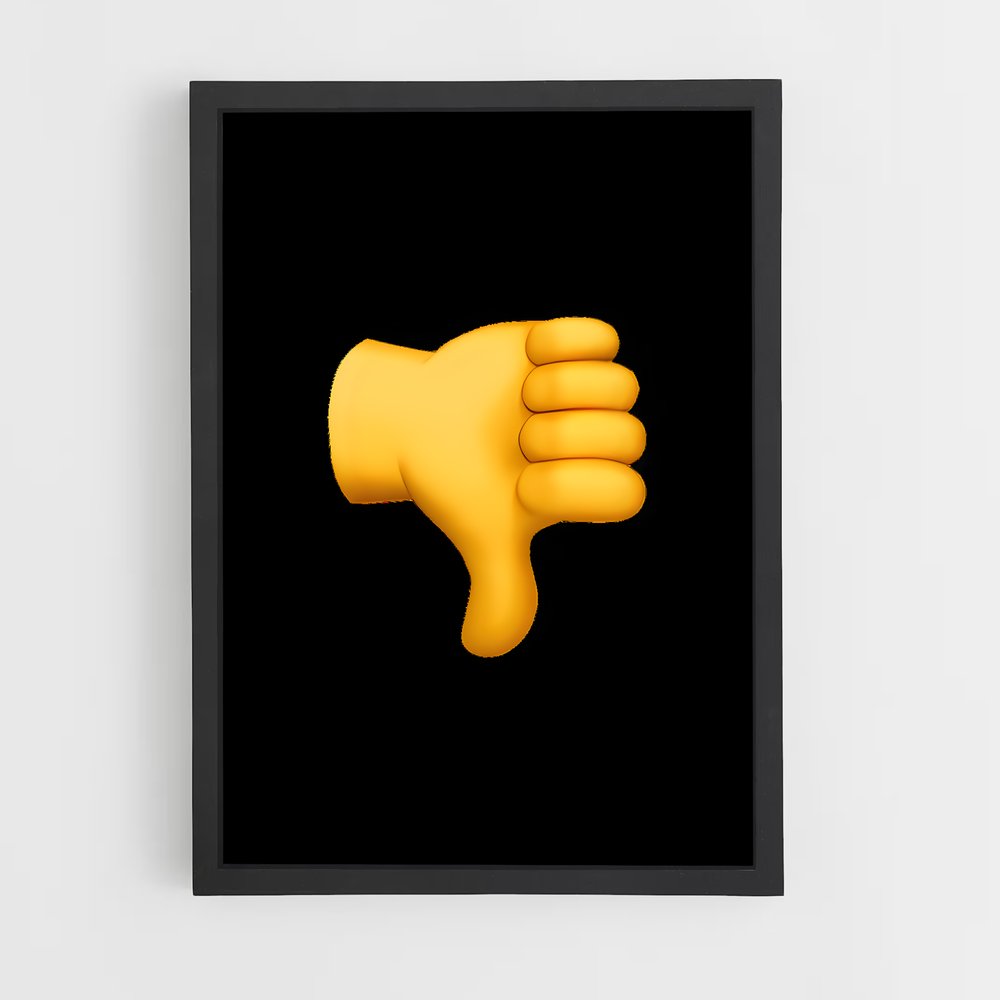 ap-thumbs down-1 cadre Noir