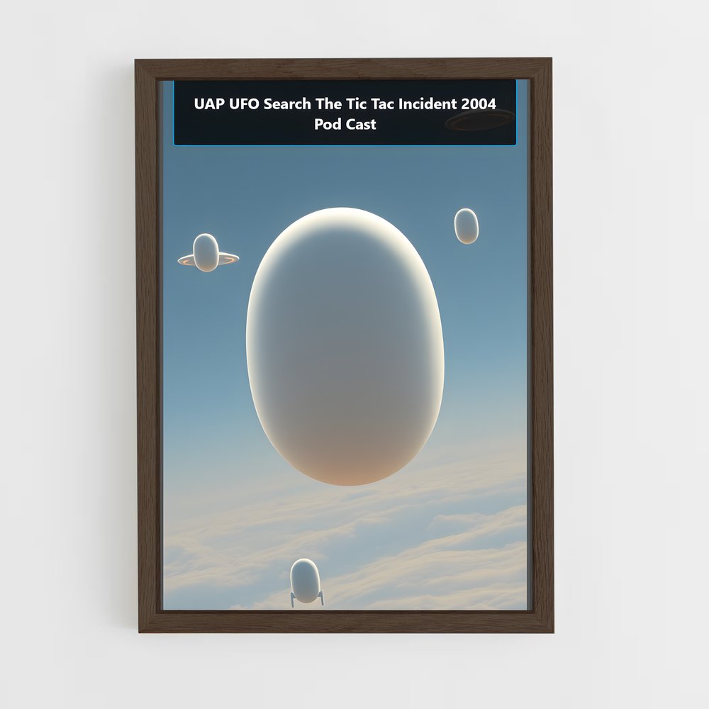 ap-tic tac ufo-2 cadre Bois foncé