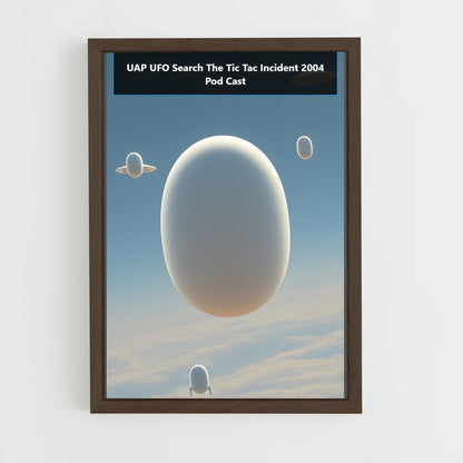 ap-tic tac ufo-2 cadre Bois foncé