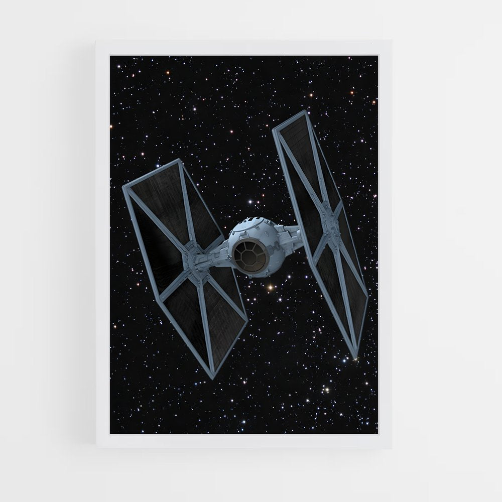 ap-tie fighter-1 cadre Blanc