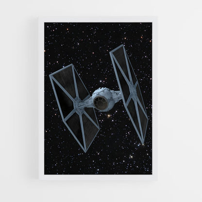 ap-tie fighter-1 cadre Blanc