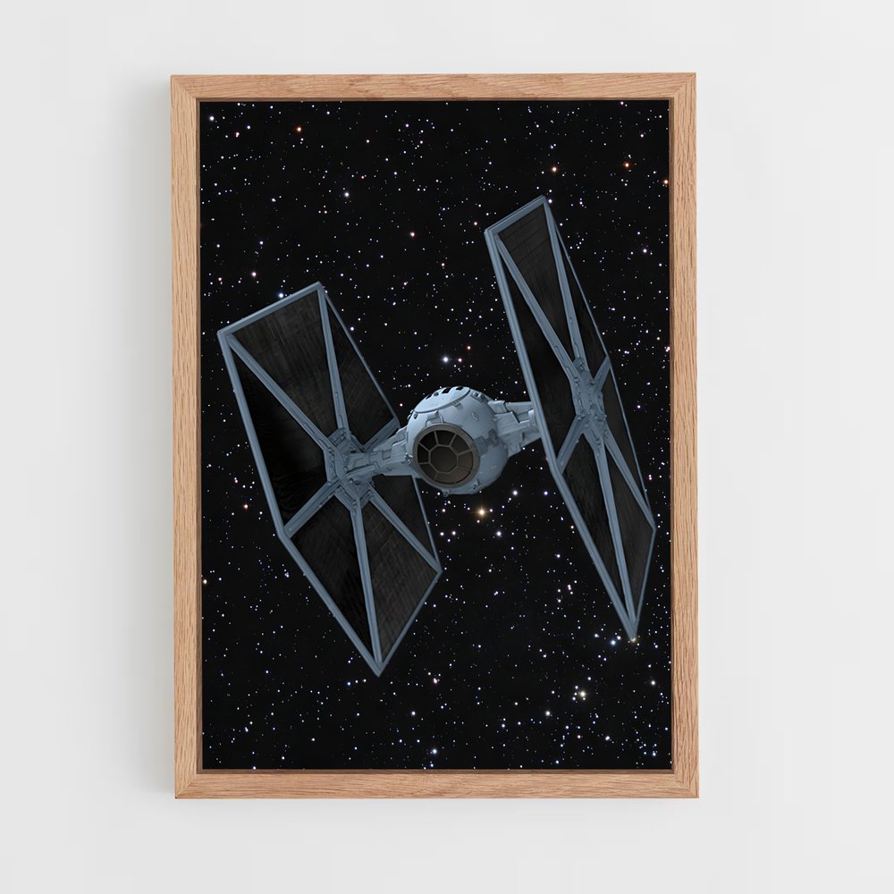 ap-tie fighter-1 cadre Bois clair