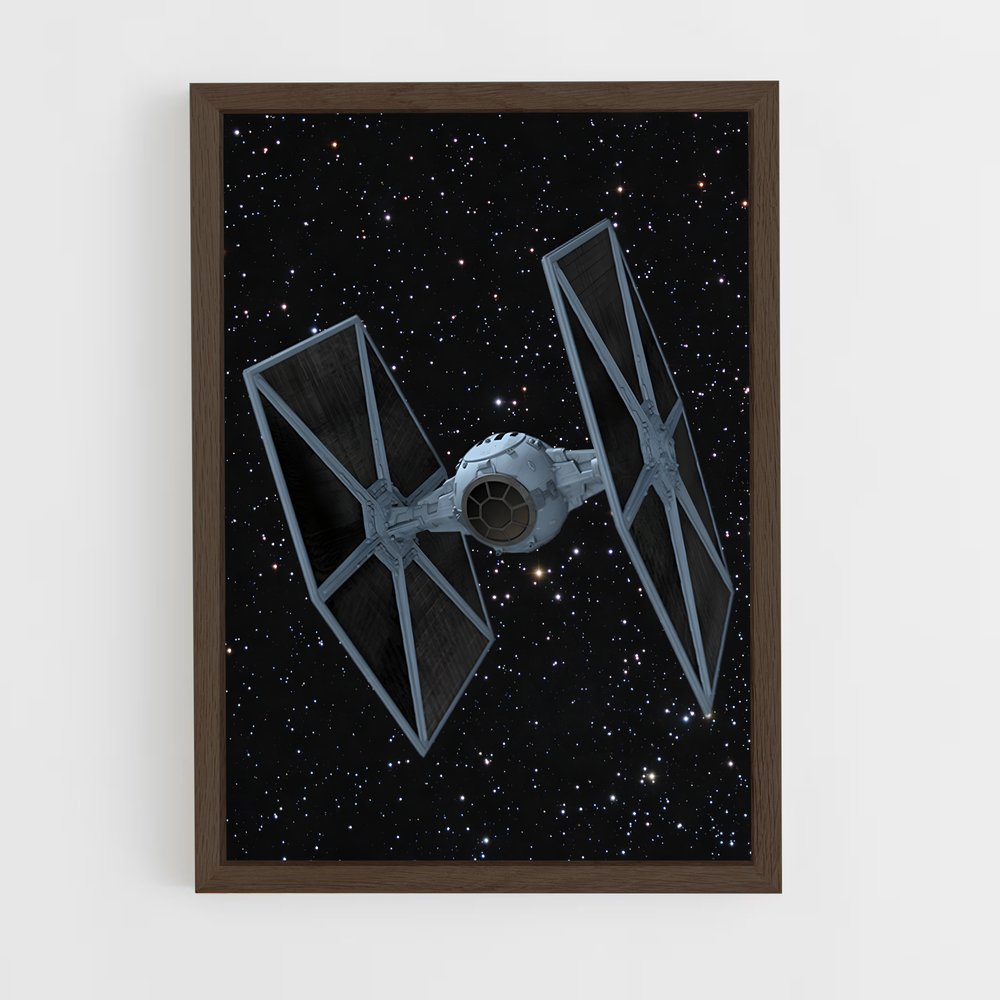 ap-tie fighter-1 cadre Bois foncé